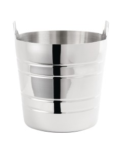 Seau à vin et champagne inox poli Olympia - 4,9 L