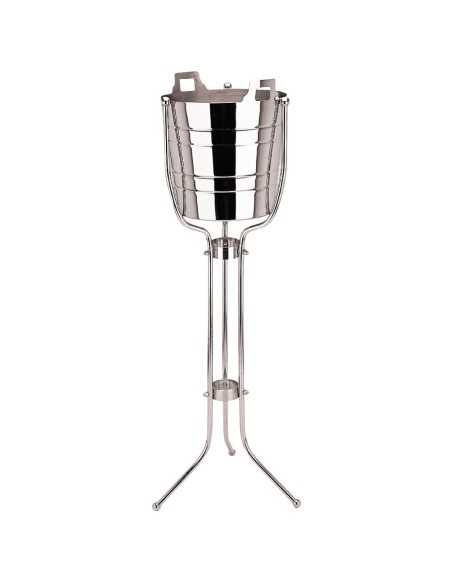 Seau à vin et champagne inox poli Olympia - 4,9 L