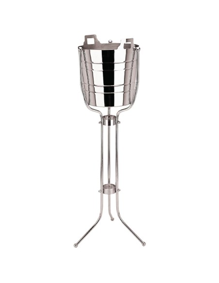 Support inox 3 pieds pour seau à champagne Olympia