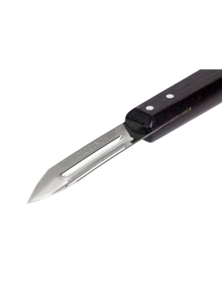 Éplucheur Victorinox manche en bois - Haute qualité