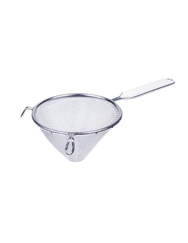 Passoire conique étamée 140mm - Manche polypropylène