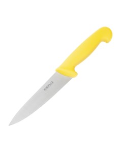 Couteau de cuisine Hygiplas jaune 155mm - Chef