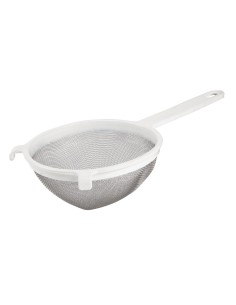Passoire en polypropylène 140mm - Maille inox - Blanc