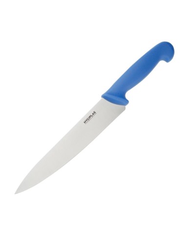 Couteau de cuisine Hygiplas bleu 218mm - chef