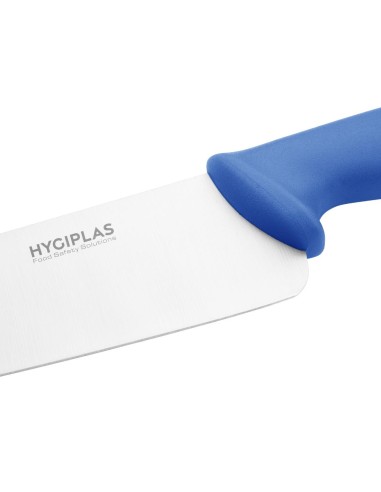 Couteau de cuisine Hygiplas bleu 255mm - Chef professionnel
