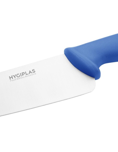 Couteau de cuisine Hygiplas bleu 255mm - Chef professionnel