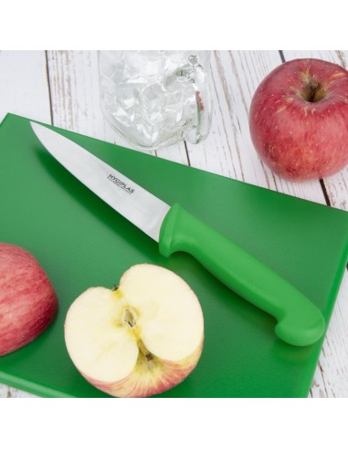 Couteau de cuisine Hygiplas vert 155mm - 130g