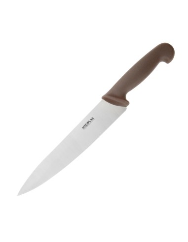 Couteau de cuisine Hygiplas marron 218mm - 21,8 cm