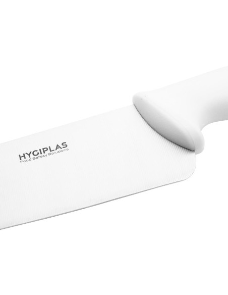 Couteau de cuisine Hygiplas blanc 255mm - Chef professionnel