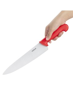 Couteau de cuisine Hygiplas rouge 255mm - Chef 2