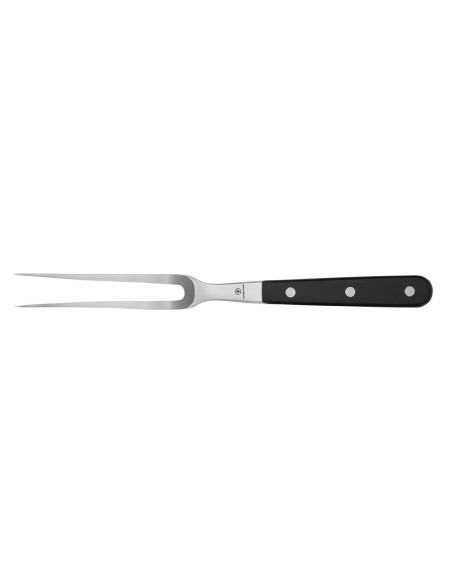 Fourchette à viande incurvée Wüsthof CC 16 cm - acier carbone