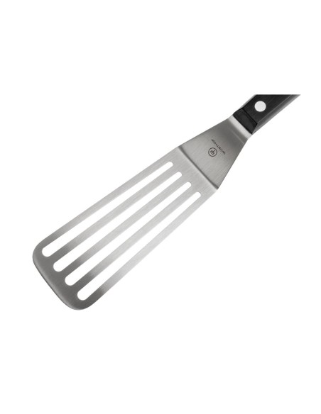 Spatule coudée flexible Wusthof 127 mm - inox noir