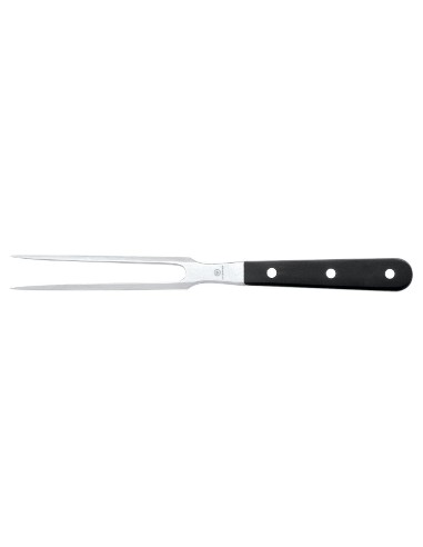 Fourchette à viande droite Wüsthof CC 18cm - Noir