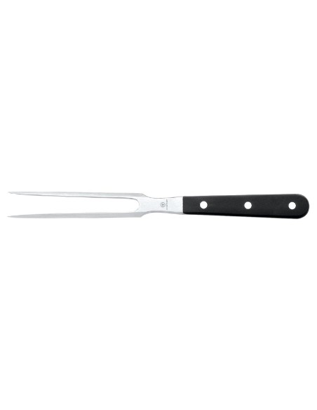Fourchette à viande droite Wüsthof CC 18cm - Noir