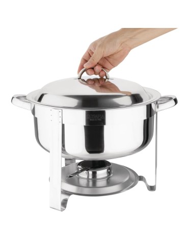 Ensemble chafing dish Vienna Olympia 7,5 L - inox