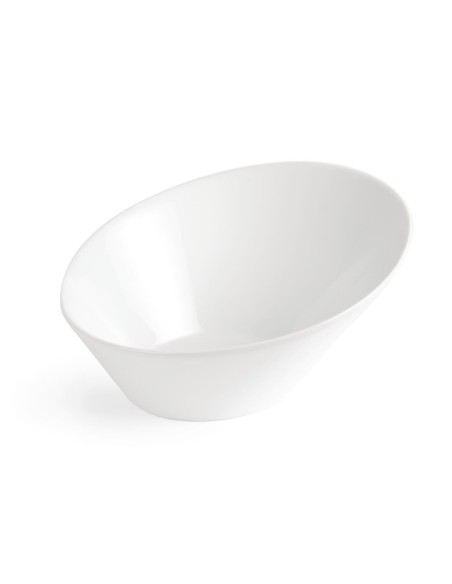 Bols ovales Olympia Whiteware 1,05 L - Lot de 3