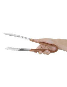 Pince de service Hygiplas 300mm marron - inox 2