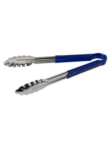 Pince de service Hygiplas 300mm bleue - inox