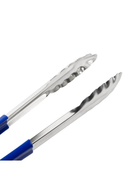 Pince de service Hygiplas 300mm bleue - inox