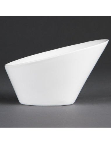 Bols ovales Olympia Whiteware 133x154 mm - lot de 4