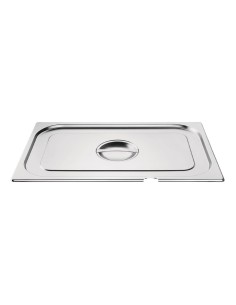 Couvercle inox GN 1/1 avec encoche - Vogue 2