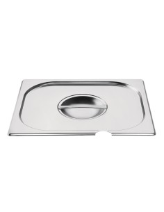 Couvercle inox GN 1/2 avec encoche - Vogue 2