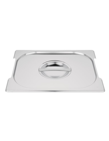 Couvercle inox GN 1/2 Vogue avec poignée - 30x325 mm