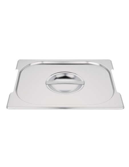 Couvercle inox GN 1/2 Vogue avec poignée - 30x325 mm