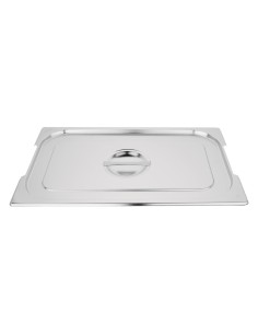 Couvercle inox GN 1/1 avec poignée Vogue