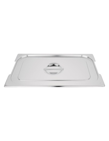 Couvercle inox GN 1/1 avec poignée Vogue