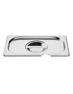 Couvercle inox GN 1/4 Vogue avec encoche - robuste et pratique 2