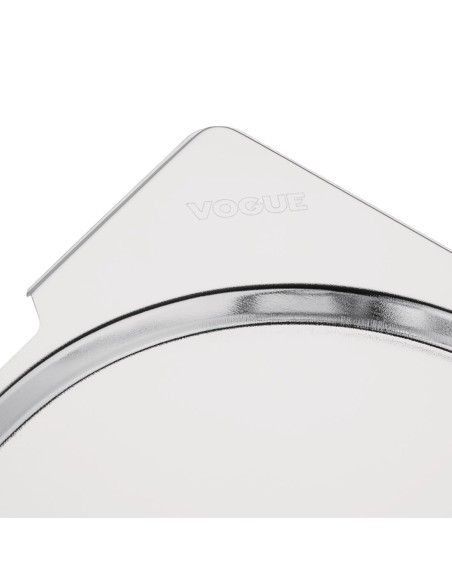 Couvercle inox GN 1/2 Vogue avec poignée - 30x325 mm