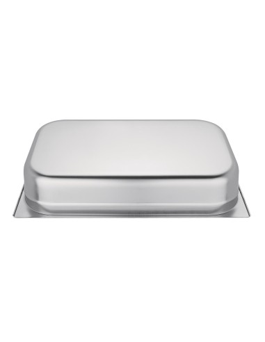 Bac GN 1/1 inox Vogue 100mm - Poignées pratiques