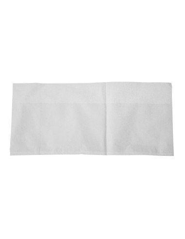 Serviettes lunch blanches 1 pli 90x120 mm - 6000 United Paper