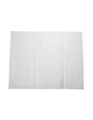 Serviettes lunch blanches 1 pli 90x120 mm - 6000 United Paper