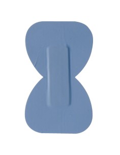 Pansements bout des doigts bleus Aero - Lot de 50