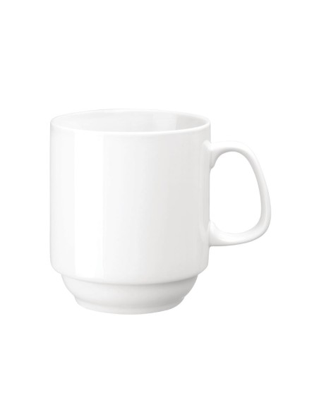 Mugs empilables blancs 284 ml Olympia - lot de 12