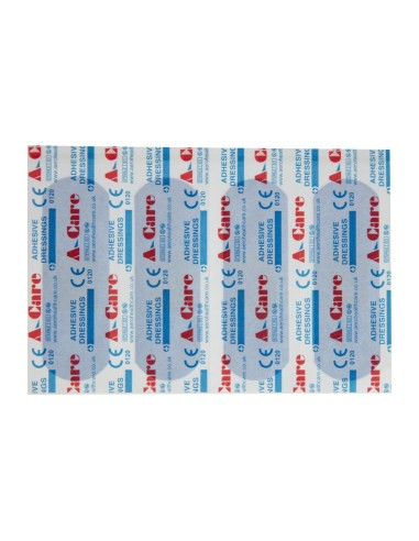 Pansements bleus standards 70x25mm - lot de 100 Aero