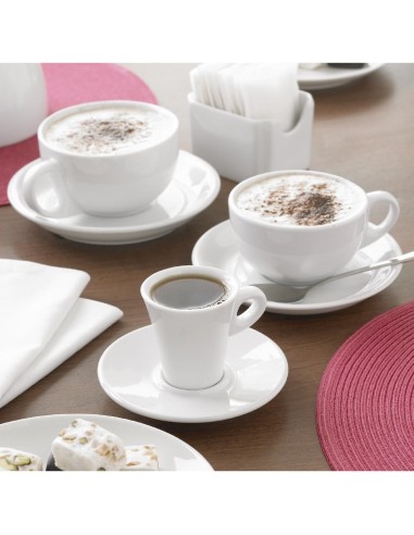 Tasses à cappuccino blanches 284ml Olympia - lot de 12