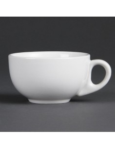 Tasses à cappuccino blanches 200 ml Olympia - lot de 12