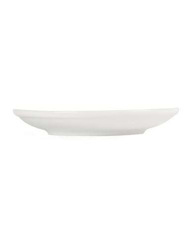 Soucoupes empilables Olympia Whiteware - lot de 12