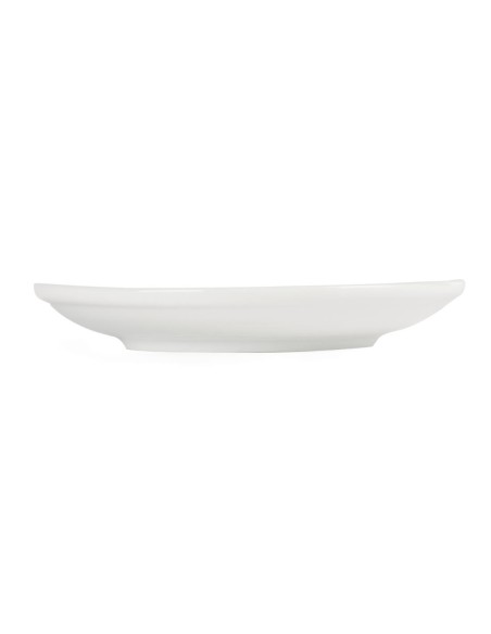 Soucoupes empilables Olympia Whiteware - lot de 12