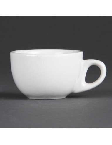 Tasses à espresso blanches 85ml Olympia - Lot de 12