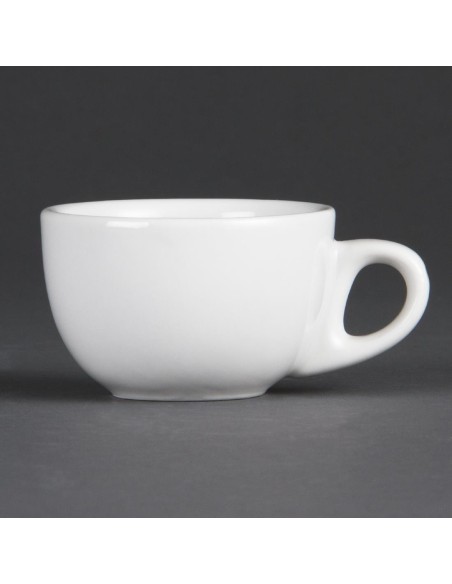 Tasses à espresso blanches 85ml Olympia - Lot de 12