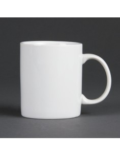 Mug blanc Olympia Whiteware 284 ml - Lot de 12