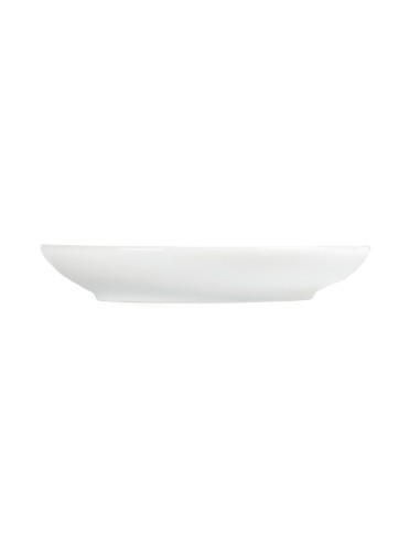 Soucoupes expresso Olympia Whiteware 85 ml - lot de 12