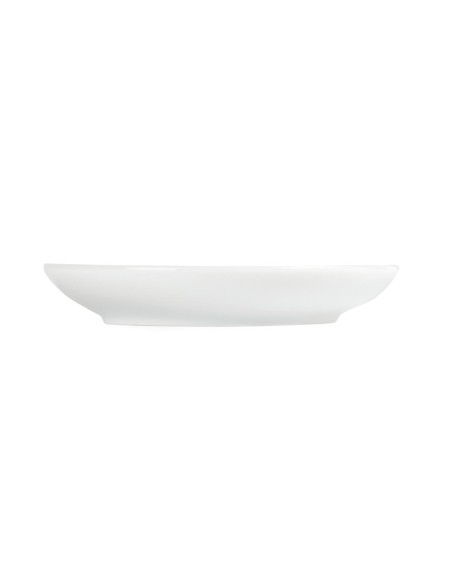 Soucoupes expresso Olympia Whiteware 85 ml - lot de 12