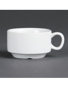 Tasses à espresso Olympia Whiteware 85 ml - lot de 12