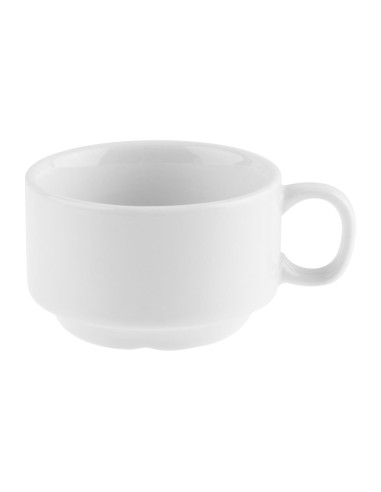 Tasses à espresso Olympia Whiteware 85 ml - lot de 12
