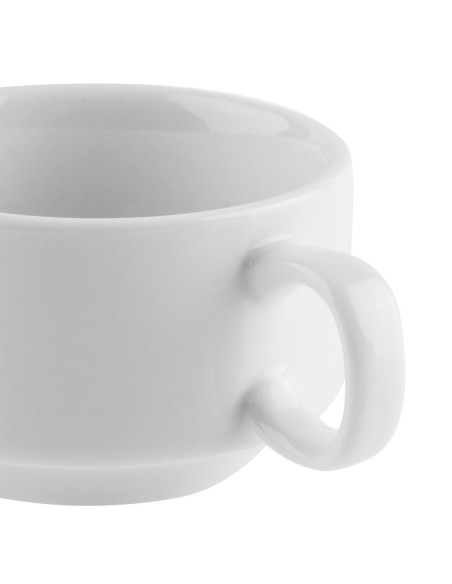 Tasses à espresso Olympia Whiteware 85 ml - lot de 12
